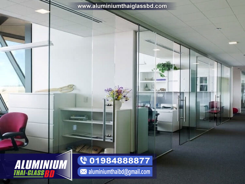 These Glass doors are 100% tempered and imported. The machine of the Glass door is of the best quality. We all provide glass paper. As per client requirements, we give foster glass paper, design glass paper, and any design glass paper cutting and glass sticker service