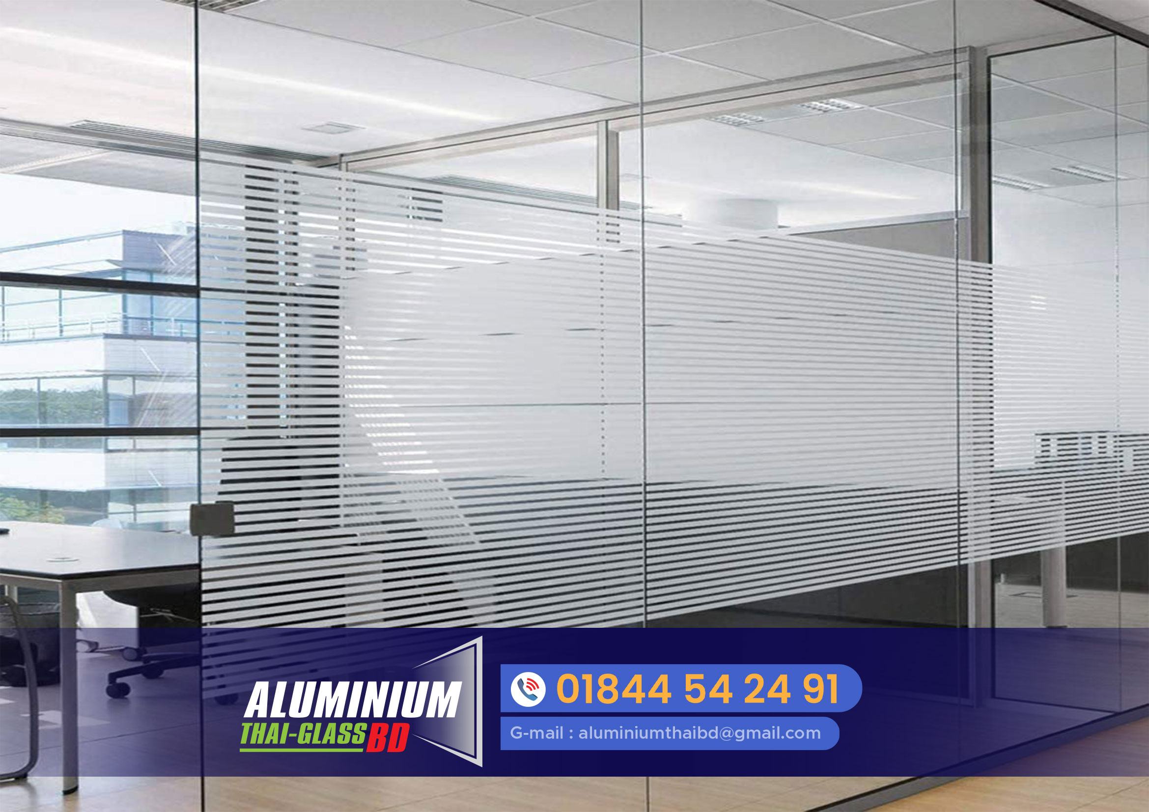 Read more about the article Elevate Your Workspace with Stylish Glass Partitions in Dhaka
