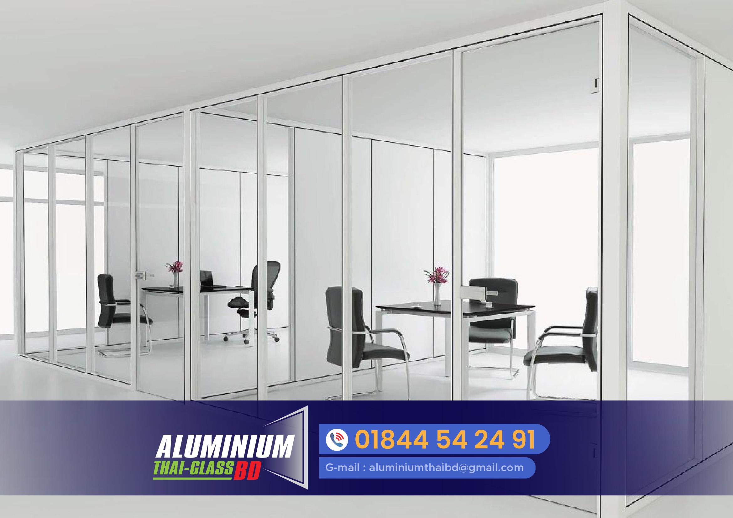 Read more about the article Thai Glass Door and Partition Service in Dhaka